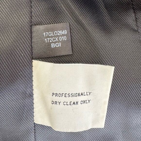 Kenneth Cole Black Boucle Tweed Coat Size 2 - Picture 6 of 7